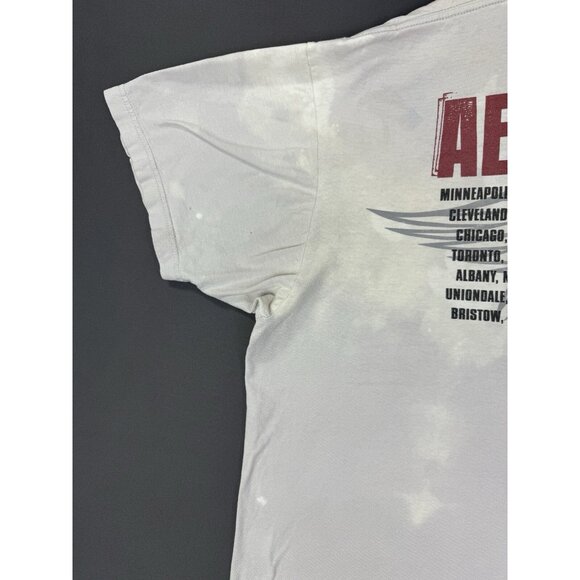 Vintage Y2K Aerosmith The Global Warming Tour Rock Concert Promo Shirt - Picture 11 of 16